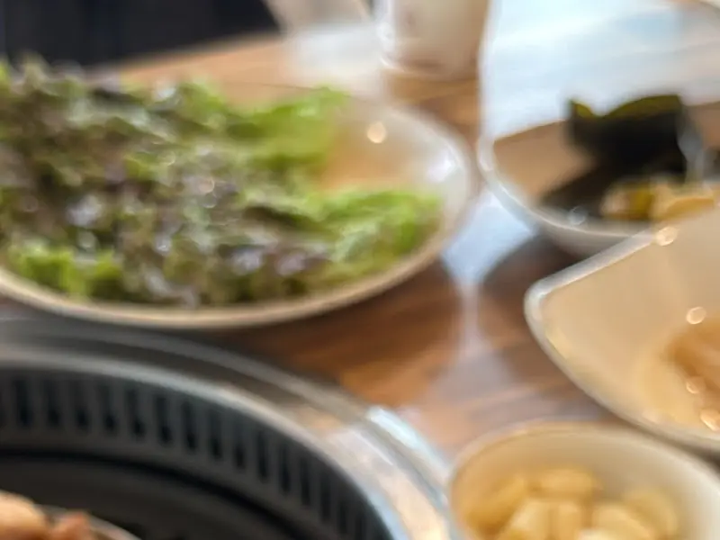 푸짐한 쌈 채소