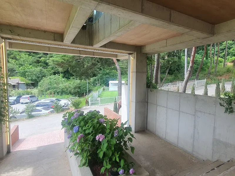 카페에서 바라본 풍경