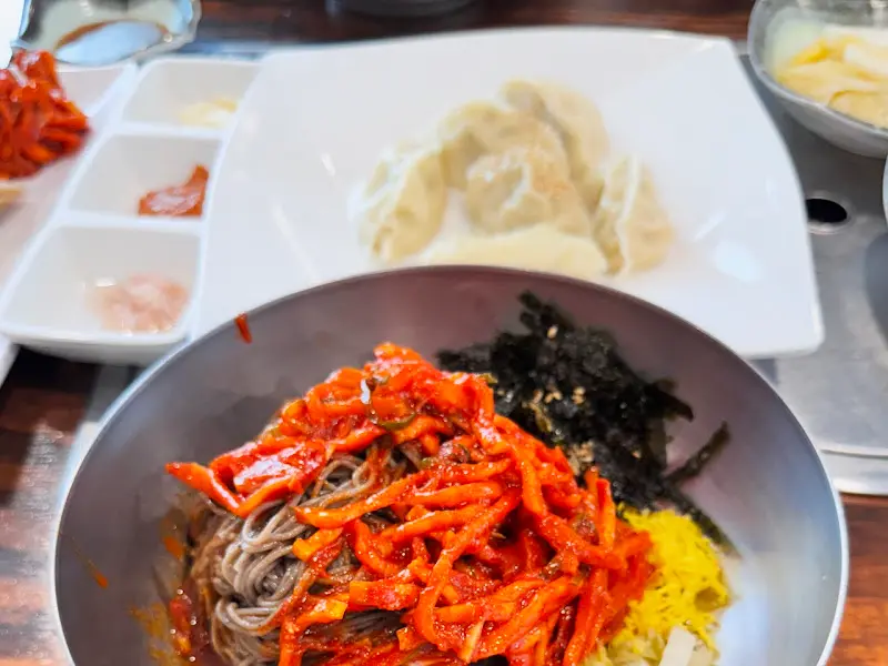 명태식해 비빔 막국수