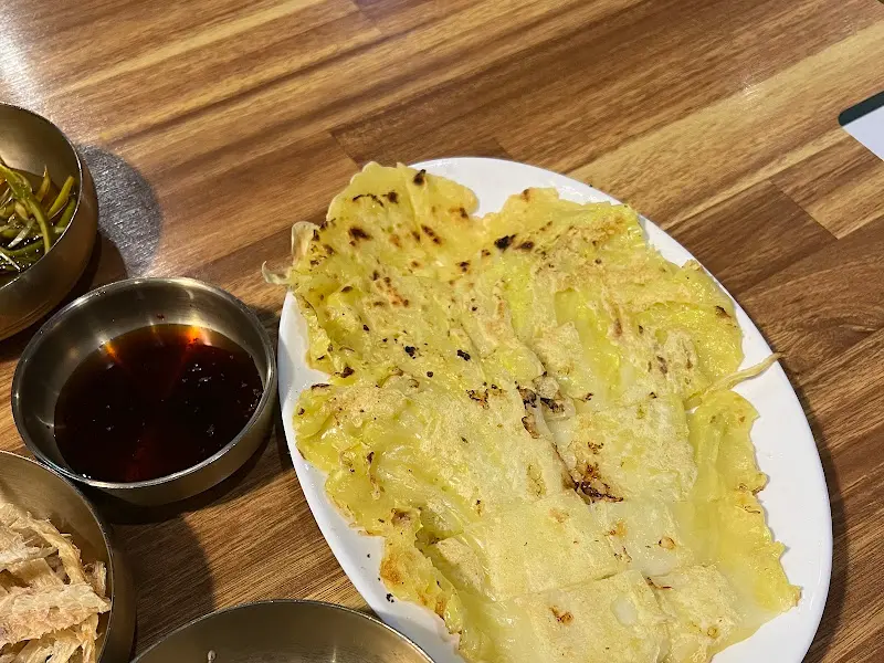 배추전의 고소한 풍미