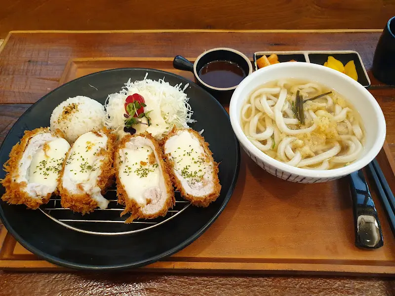 치즈 돈까스 세트