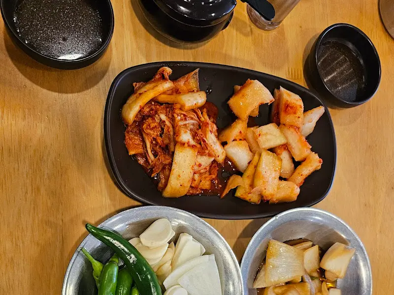 이도옥설렁탕 기본 반찬