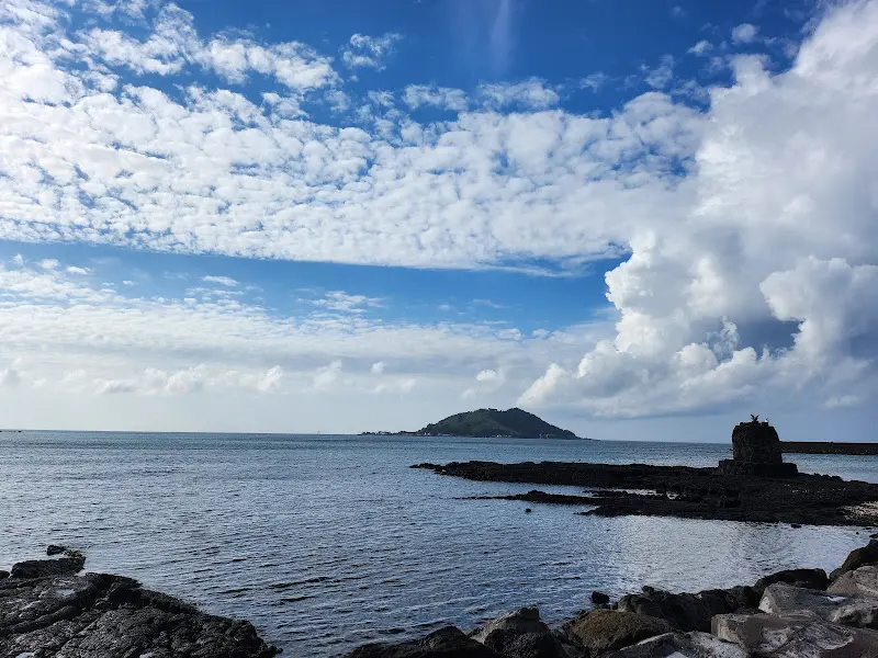 대금식당 앞 바다 풍경