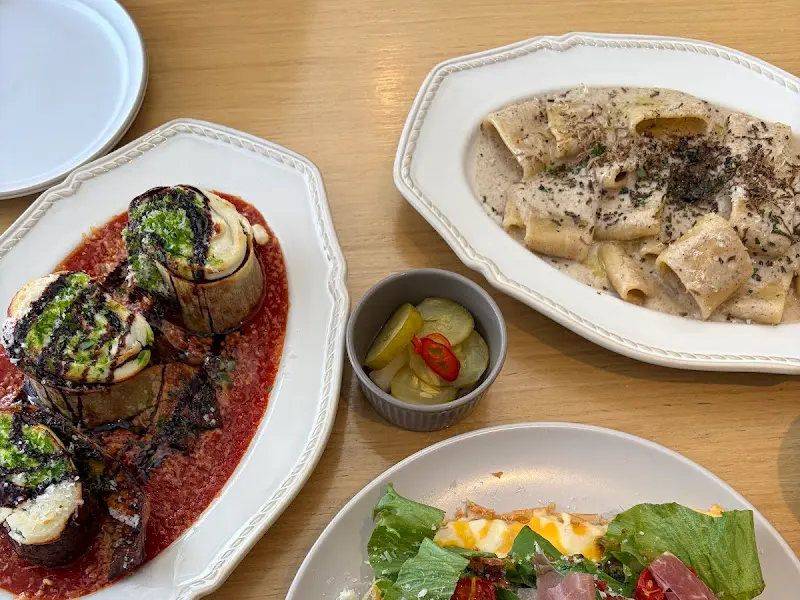 라자냐롤과 피자