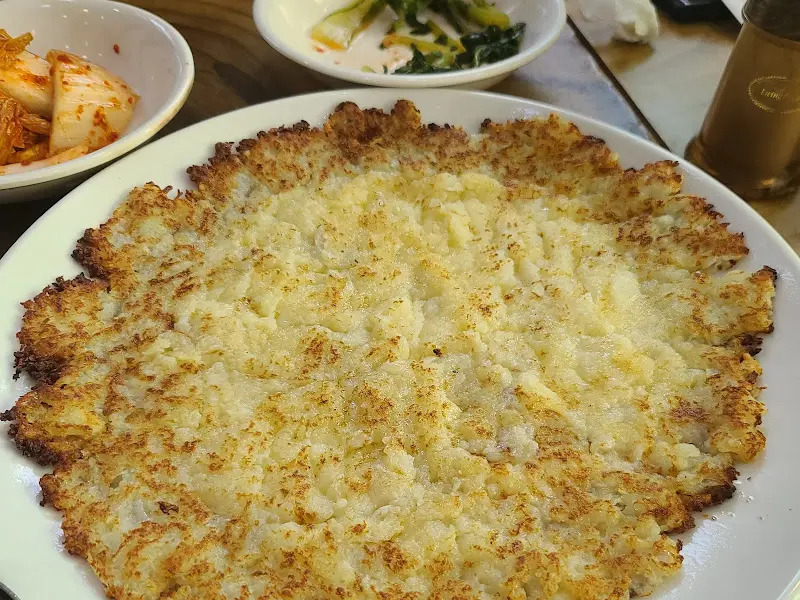 노릇노릇한 감자전