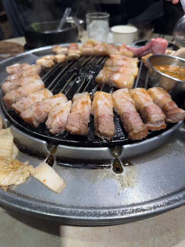 다 익은 흑돼지