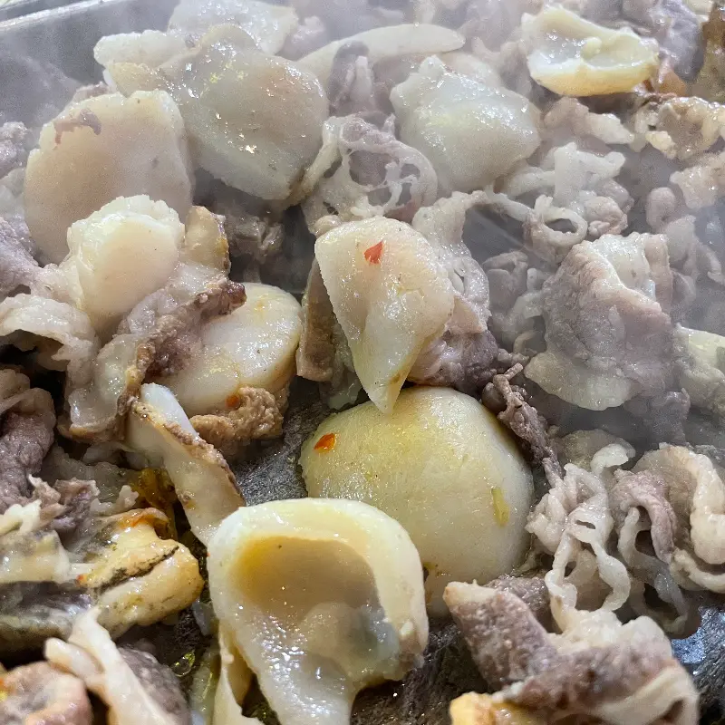 해물창고에서의 행복한 시간