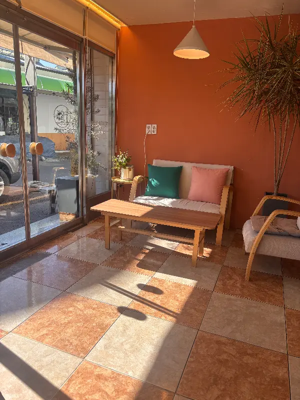 카페 내부 좌석