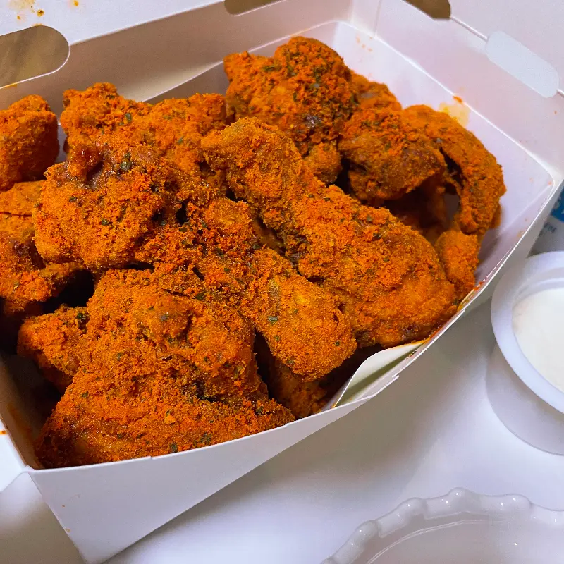 매콤한 핫 뿌링클