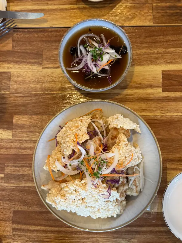 군산 찰보리 누룽지 탕수육