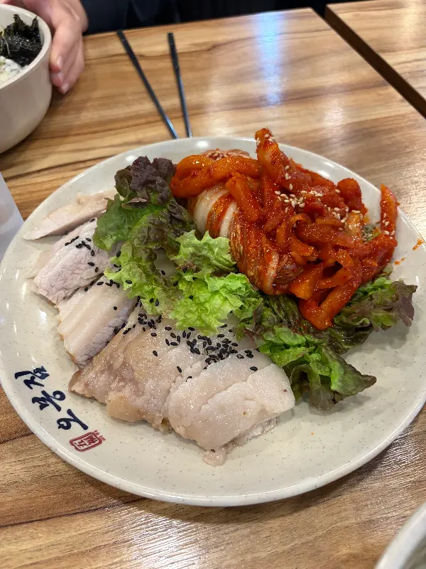 오봉집 보쌈 메뉴