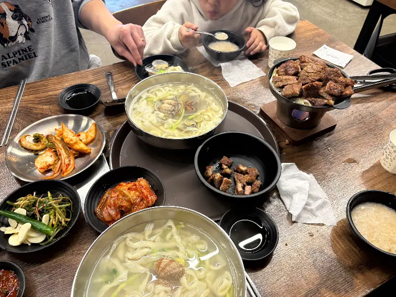 푸짐한 한 상 차림