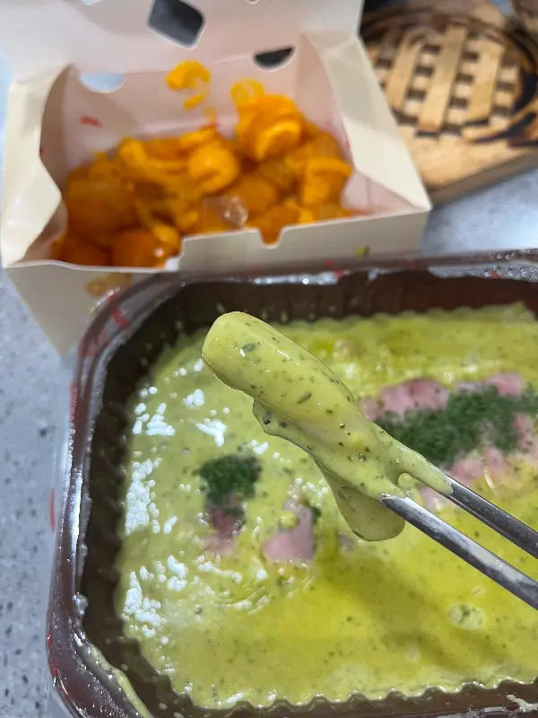 바질크림떡볶이