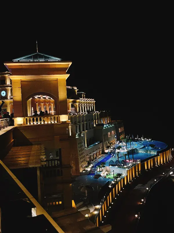 사과나무 인근 야경