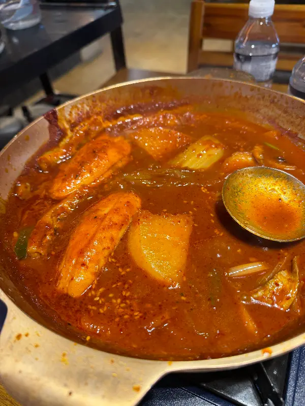 갈치조림 근접샷