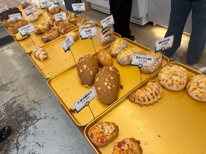 다양한 종류의 빵