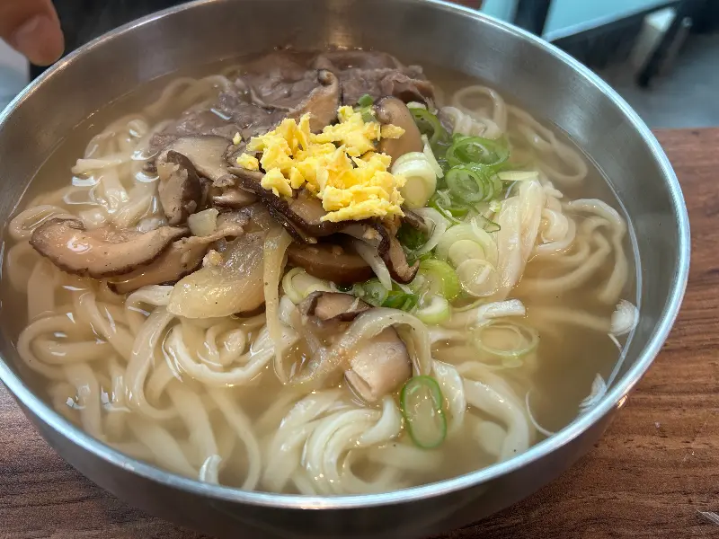 소고기 칼국수