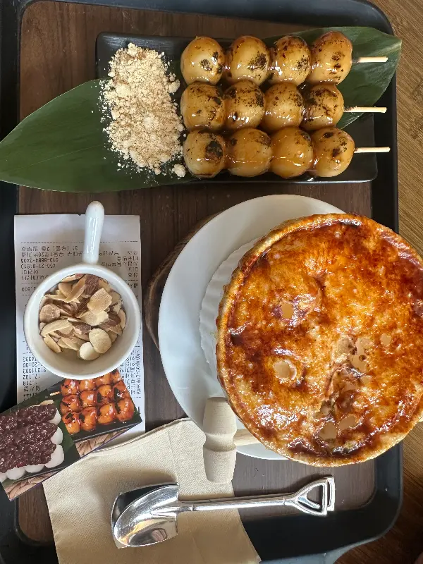 디저트 한 상 차림