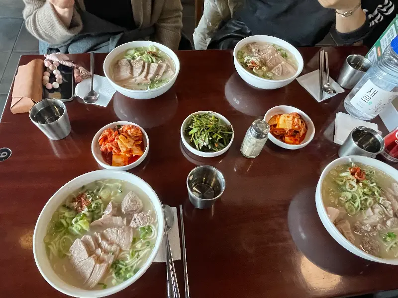 재벌국수 내부 모습