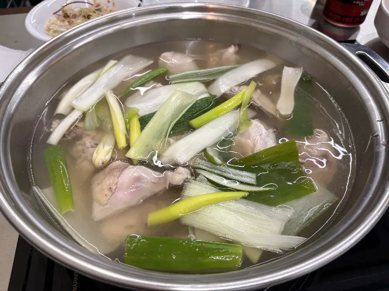 닭한마리 근접샷