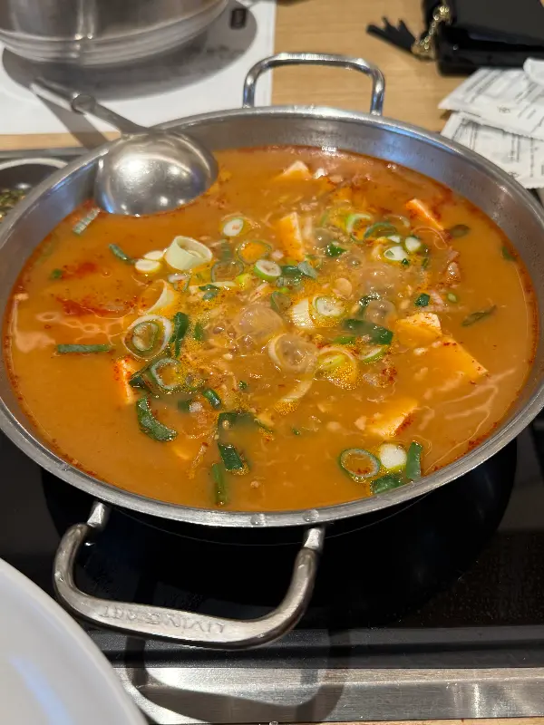 꽁당보리밥 청국장