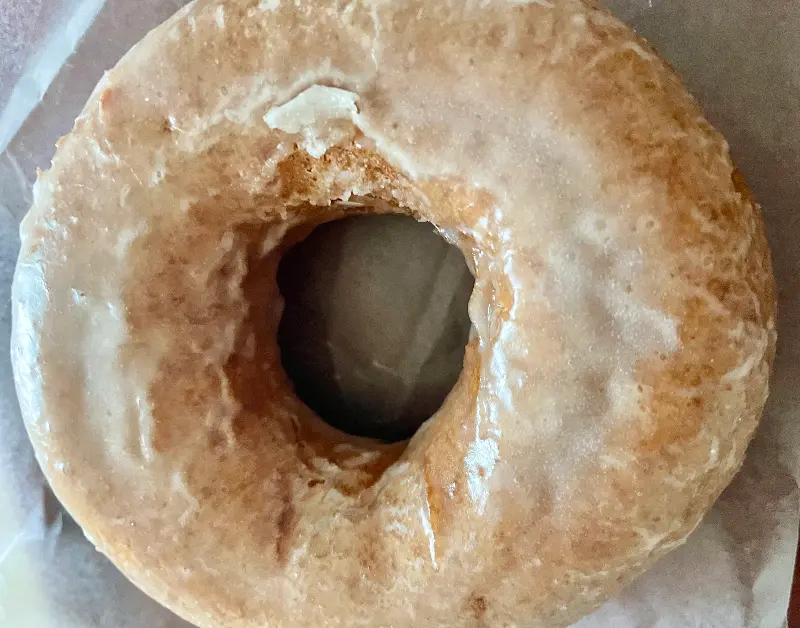 윤기가 흐르는 도넛