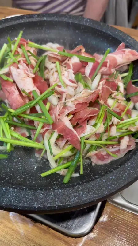 오리불고기 조리 과정