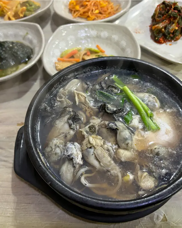 신안먹거리 굴국밥