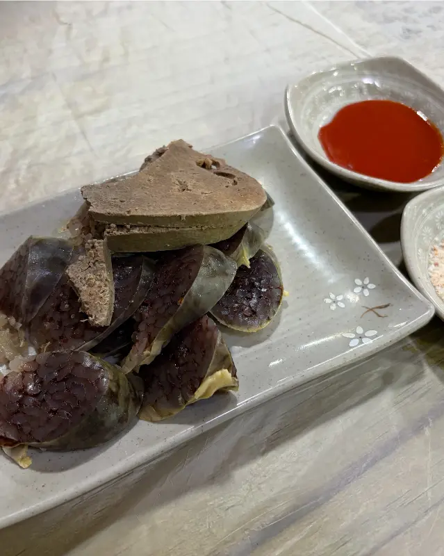 신안먹거리 순대