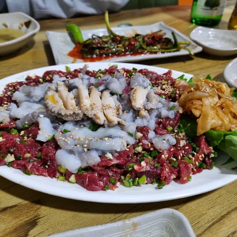 신안먹거리 낙지탕탕이