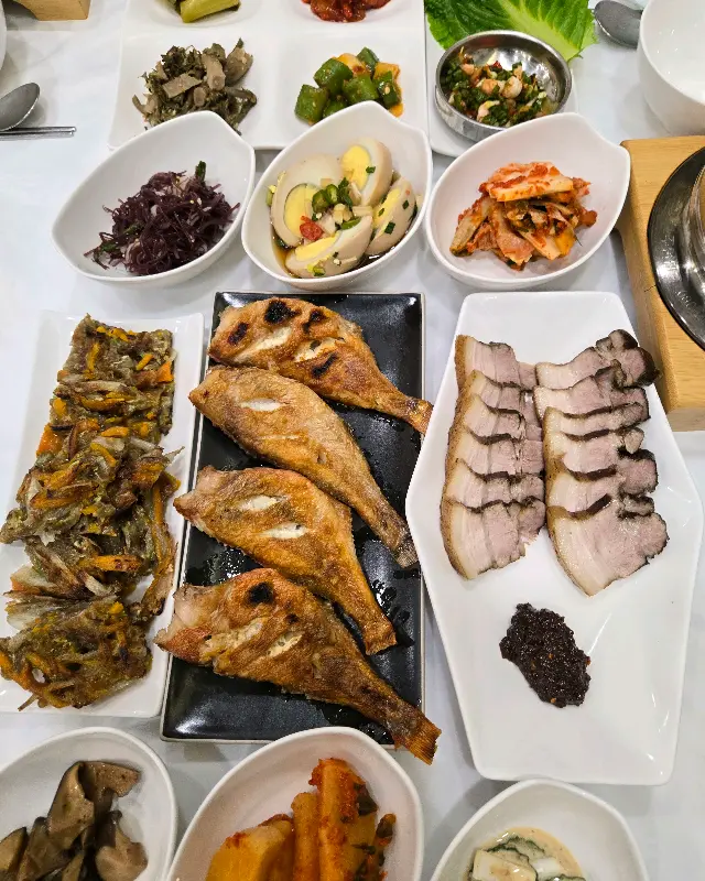 푸짐한 한 상 차림