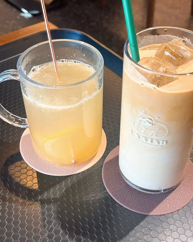 돌체라떼와 수제청 음료