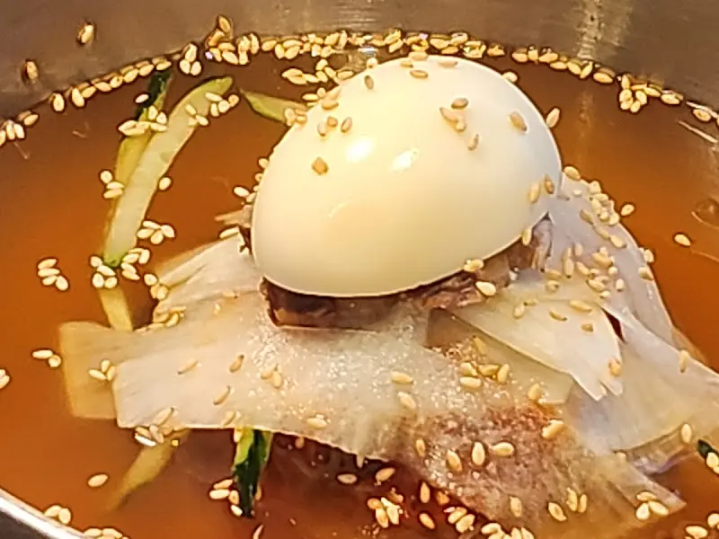 시원한 냉면