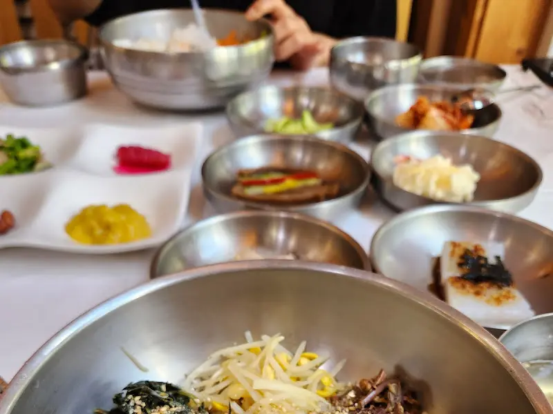 비빔밥 근접 사진