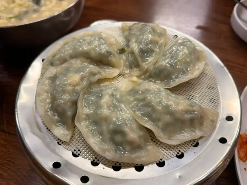 손만두 클로즈업