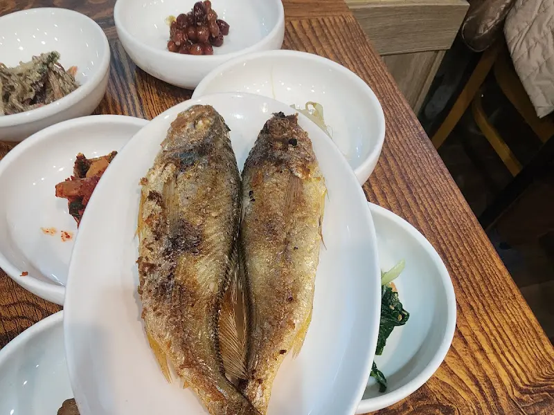 조기구이 클로즈업