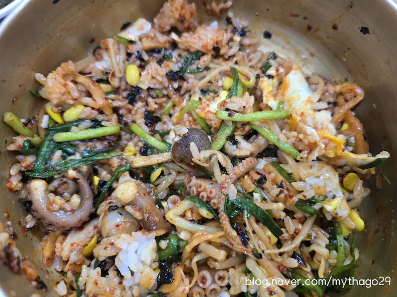 낙지 비빔밥