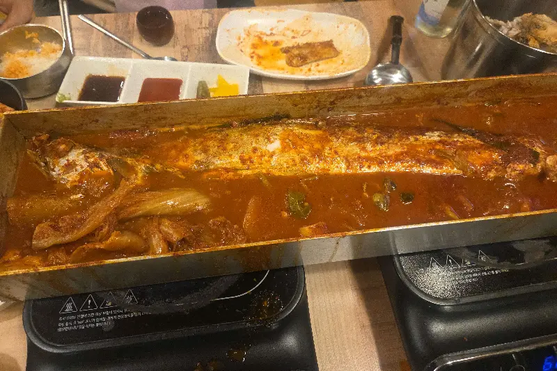 통갈치조림