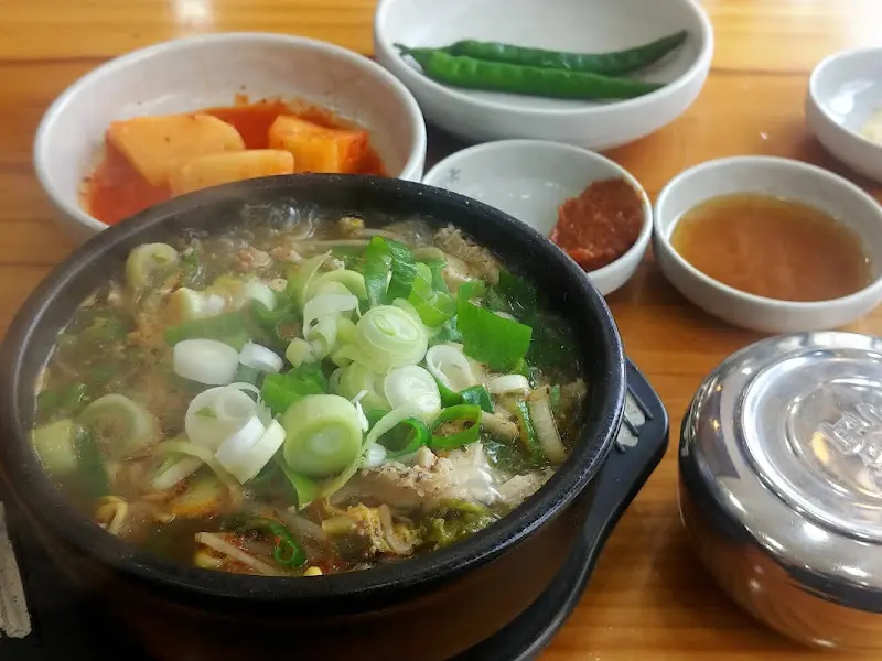 해장국 한상차림