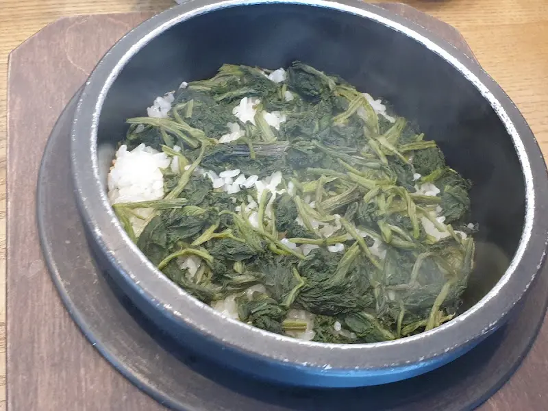 전복 해초 솥밥