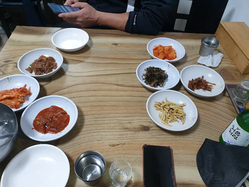 밑반찬 클로즈업