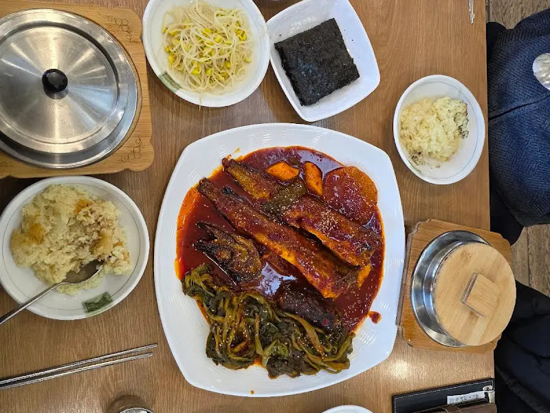 코다리찜과 솥밥