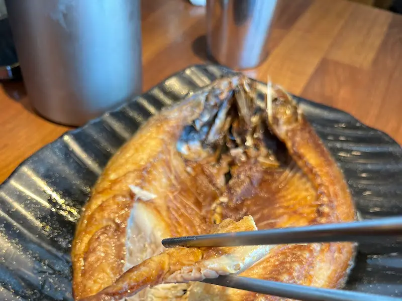 고등어 구이 근접샷