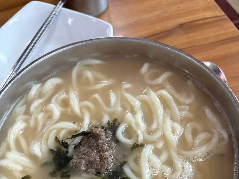 황태칼국수