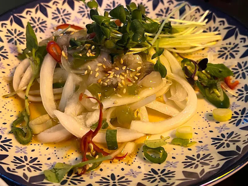 싱싱한 해산물이 가득한 천잔의 안주