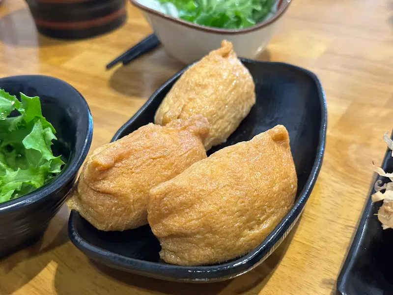 유부초밥 근접샷