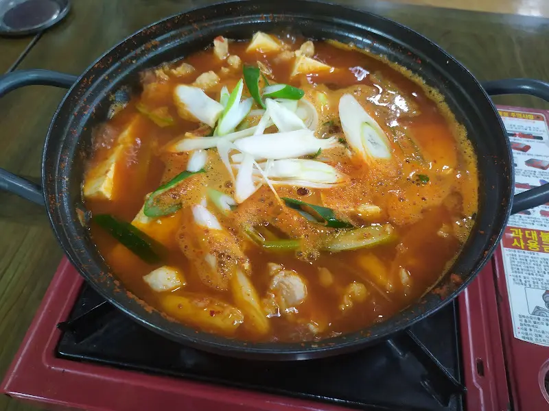 두부찌개 클로즈업