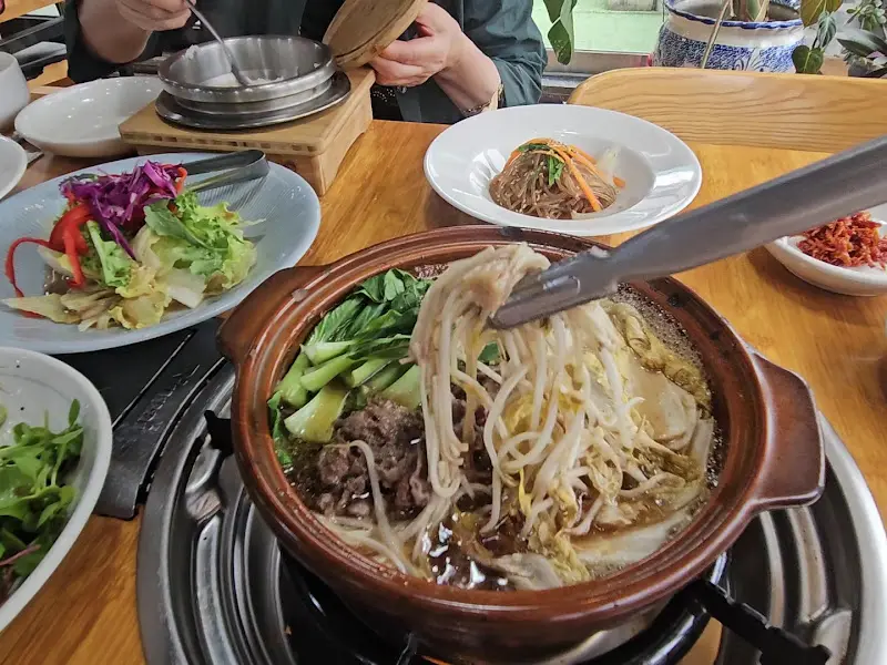 장모한상 불고기전골