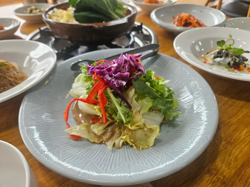 장모한상 샐러드