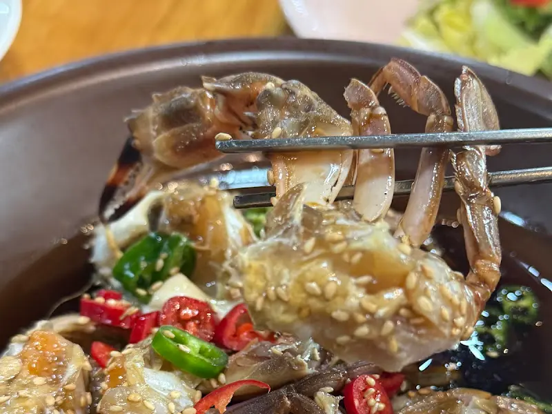 장모한상 돌게장